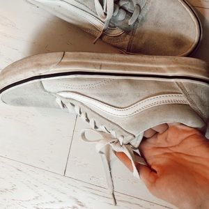 Light Grey Old Skool Vans